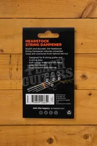 Ernie Ball String Dampener - Guitar Headstock