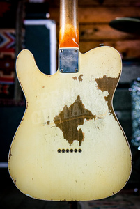 Fender Custom Shop | Masterbuilt by Dale Wilson - '60 Tele Custom Heavy Relic Faded Aged Sonic Blue