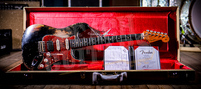 Fender Custom Shop Vincent Van Trigt Masterbuilt '60 Strat Relic Black over 3TSB