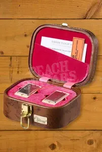 Gibson 1959 Collector's Edition Series 3 Humbucker Pickup Set - Double White - Aged Nickel Covers