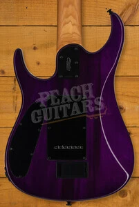 Sterling John Petrucci JP157DFM JP157 DiMarzio - Flamed Purple Nebula