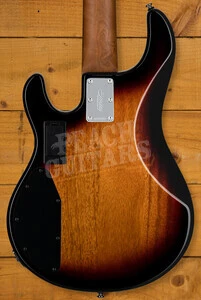 Sterling RAY35SM StingRay 5 Bass - Spalted 3-Tone Sunburst