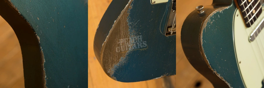 Fender Custom Shop '63 Tele Dale Wilson Heavy Relic Rosewood Lake Placid Blue