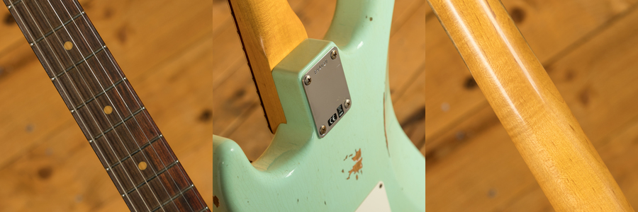 Fender Custom Shop Late 59 Strat Relic Aged Surf Green