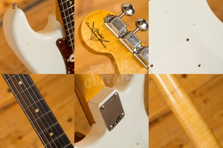 Fender Custom Shop 59 Journeyman Relic Strat Olympic White