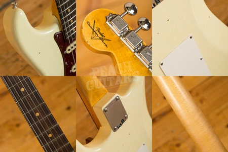 Fender Custom Shop 59 Journeyman Relic Strat Vintage White