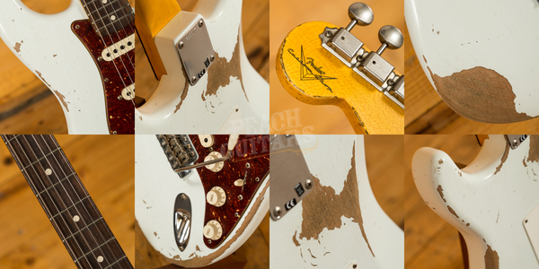 Fender Custom Shop 59 Heavy Relic Strat Olympic White