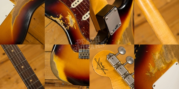 Fender Custom Shop 59 Strat Heavy Relic RW 3TSB