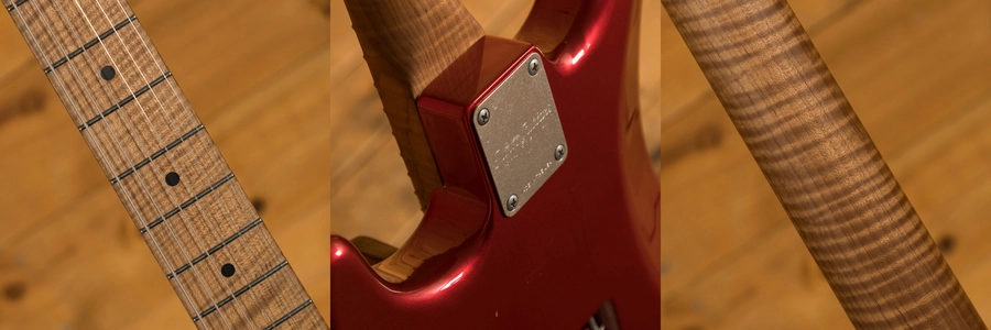 Xotic California Classic XSC-2 Candy Apple Red Light Aged