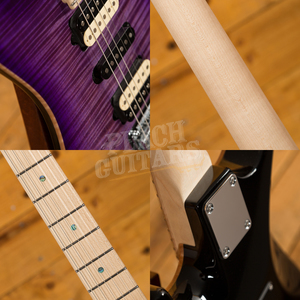 Suhr Custom Standard - Trans Purple Burst - Handpicked Top