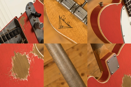 Fender Custom Shop 60 Tele Custom Fiesta Red - Dale Wilson Masterbuilt
