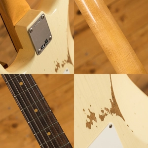 Fender Custom Shop Late 59 Strat Relic Aged Vintage White
