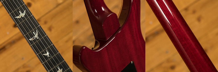 PRS Custom 22 Charcoal Cherry Burst