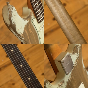 Fender Custom Shop Dale Wilson Masterbuilt 61 Strat Ultra Relic Sonic Blue