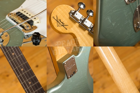 Fender Custom Shop 1964 Jaguar Aged Firemist Silver