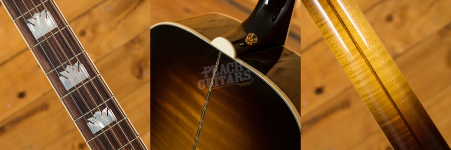 Gibson SJ200 Standard Vintage Sunburst 2018 Left Handed Used