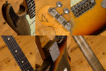 Fender Custom Shop Dale Wilson Masterbuilt 61 Strat Heavy Relic 3TSB