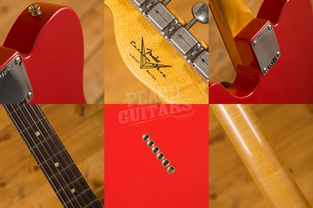 Fender Custom Shop 60s Tele Journeyman Relic Aged Fiesta Red
