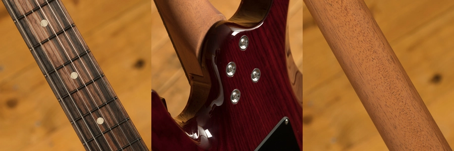 Suhr Custom Modern - Burl Redwood Top