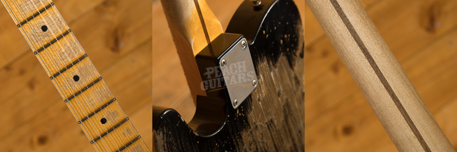 Fender Custom Shop '50s Tele Kyle McMillin Masterbuilt Heavy Relic Black