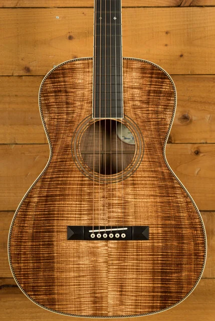 Bourgeois Custom NAMM 2025 Figured Koa LDBO-12 - Natural