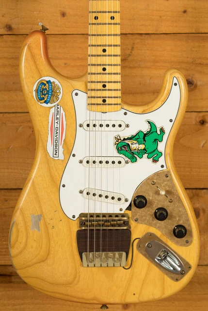 Fender Custom Shop Masterbuilt Austin MacNutt Jerry Garcia Alligator Strat - Relic Aged Natural