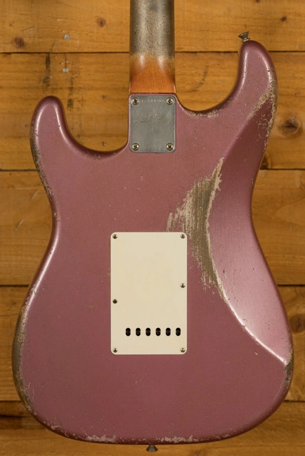 Fender Custom Shop '59 Strat Dale Wilson Relic Rosewood Burgundy Mist Metallic 