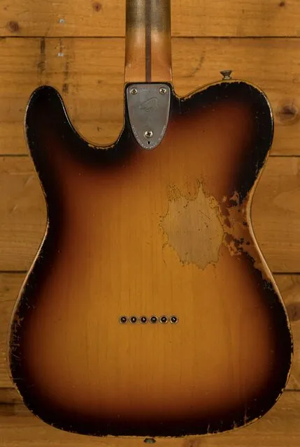 Fender Custom Shop '72 Tele Thinline Heavy Relic 3TSB Dale Wilson Masterbuilt