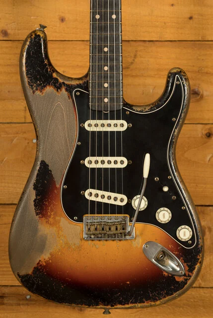 Fender Custom Shop '60 Strat Dale Wilson Masterbuilt Heavy Relic 3-Tone Sunburst