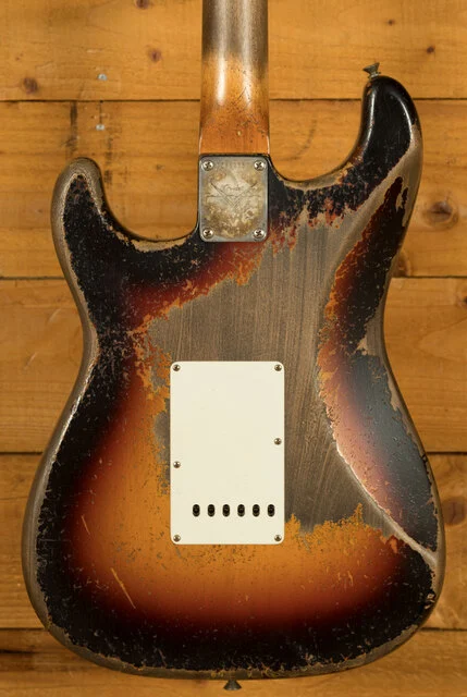 Fender Custom Shop '60 Strat Dale Wilson Masterbuilt Heavy Relic 3-Tone Sunburst