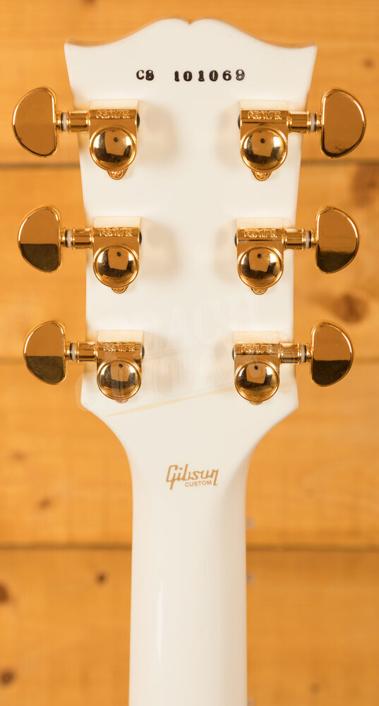 Les Paul Custom w/ Ebony Fingerboard Gloss, Alpine White