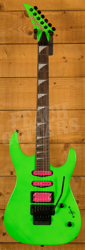 jackson x series dinky dk3xr hss neon green