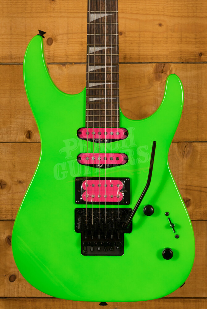 green jackson guitars