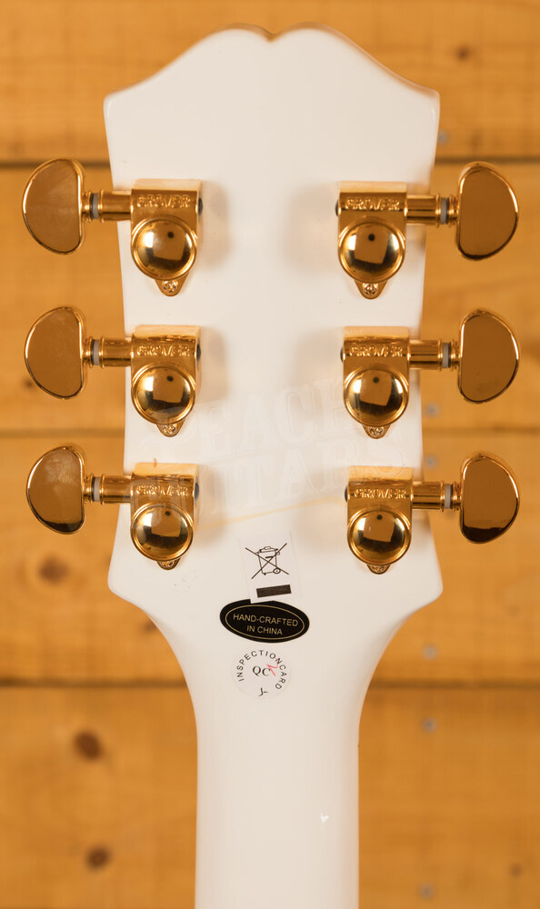 Epiphone Inspired By Gibson Collection | Les Paul Custom - Alpine White ...