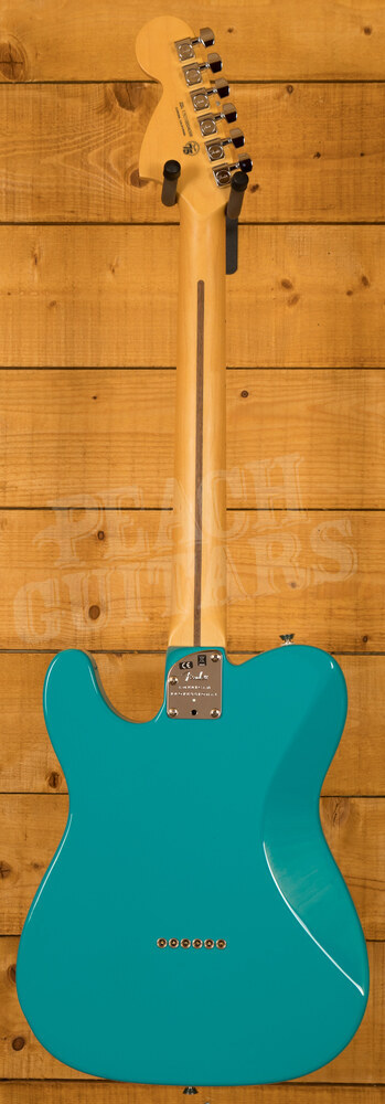 Fender American Professional Ii Telecaster Deluxe Miami Blue Maple