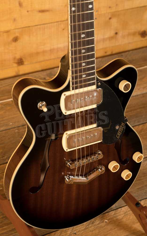 Gretsch G2655P90 Streamliner Centre Block Jr. P90 Brownstone & FOC Official Hard Case
