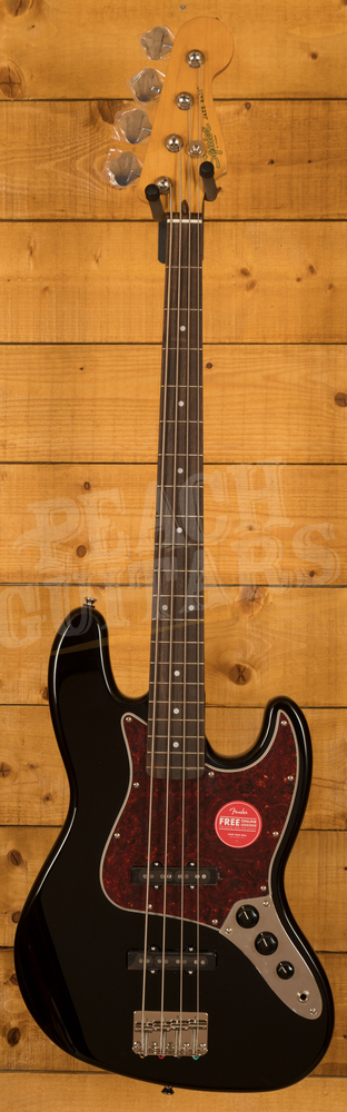 Laurel Black Squier by Fender Classic Vibe 60s Jazz Bass