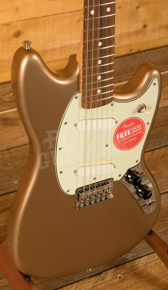 Fender Player Series Mustang Firemist Gold Peach Guitars