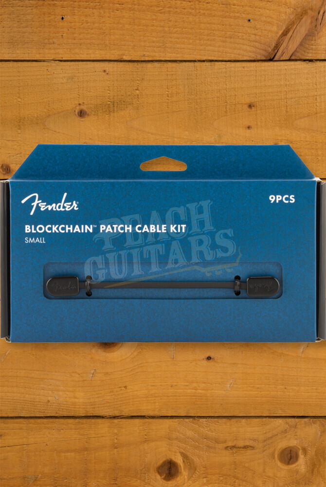 Fender Accessories Blockchain Patch Cable Kit Small Black