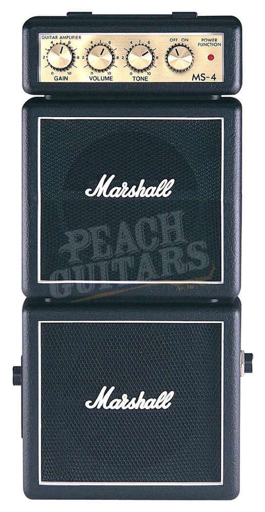Marshall MS4 Micro Stack Guitar Combo Peach Guitars