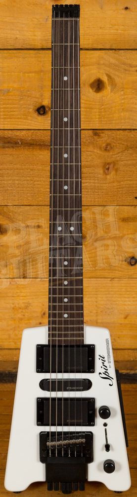 Steinberger Spirit GT-PRO Deluxe White - Peach Guitars