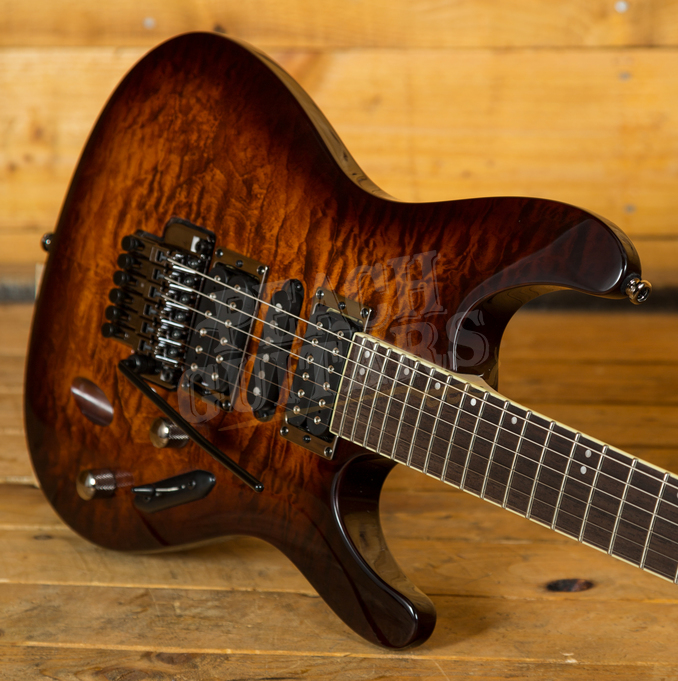 Ibanez S Series S670QMDEB Peach Guitars