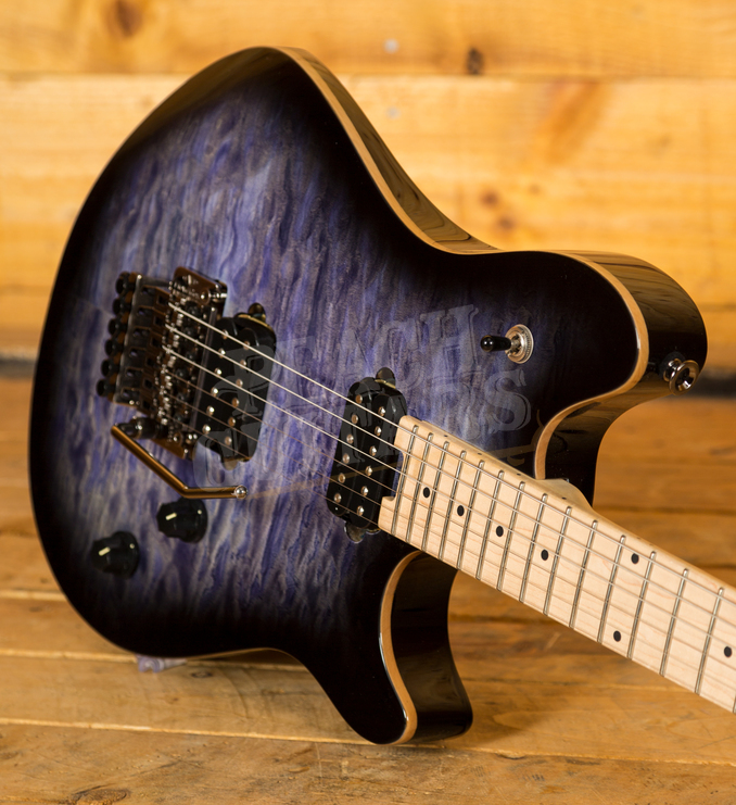 evh wolfgang standard blue burst