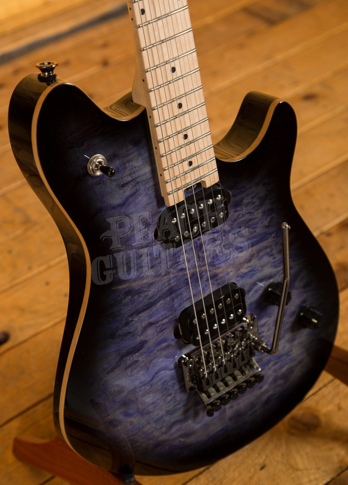 evh wolfgang standard blue burst