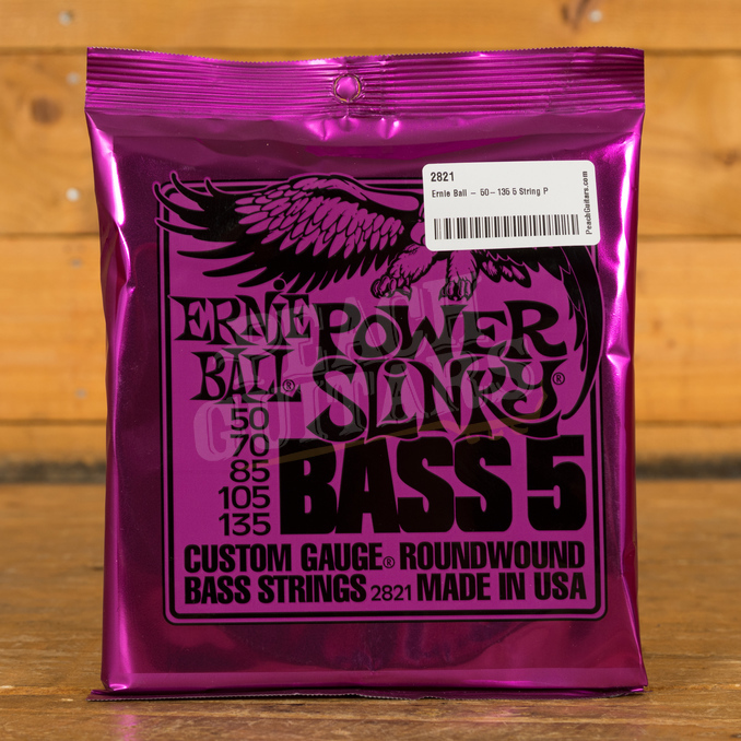 Ernie Ball 50135 5 String Power Slinky Bass