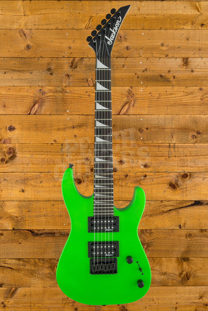 Jackson JS1X DK Minion Neon Green - Peach Guitars