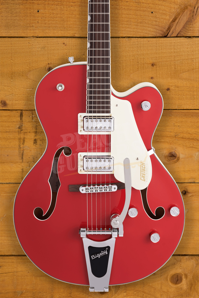 gretsch tri g5410t five electromatic hollowbody fiesta tone guitars