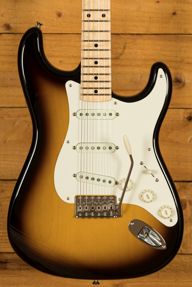Fender Custom Shop -56 Strat - Maple Neck 2 Tone Sunburst - Peach Guitars