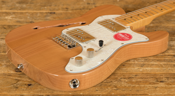 Squier Classic Vibe 70s Tele Thinline Nat Peach Guitars