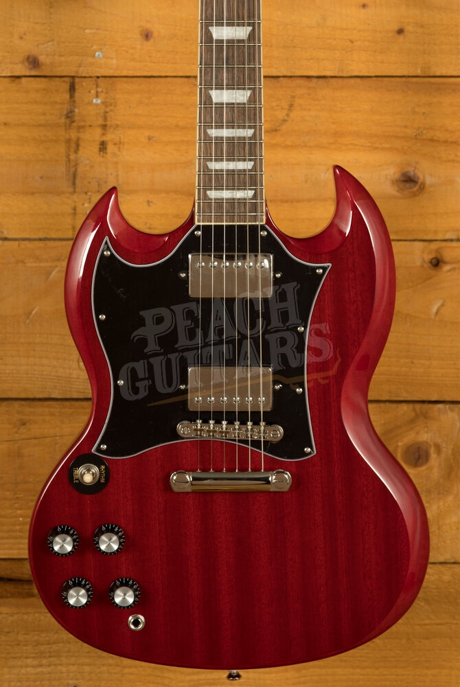  Epiphone SG Standard, Lefty Cherry : Musical Instruments